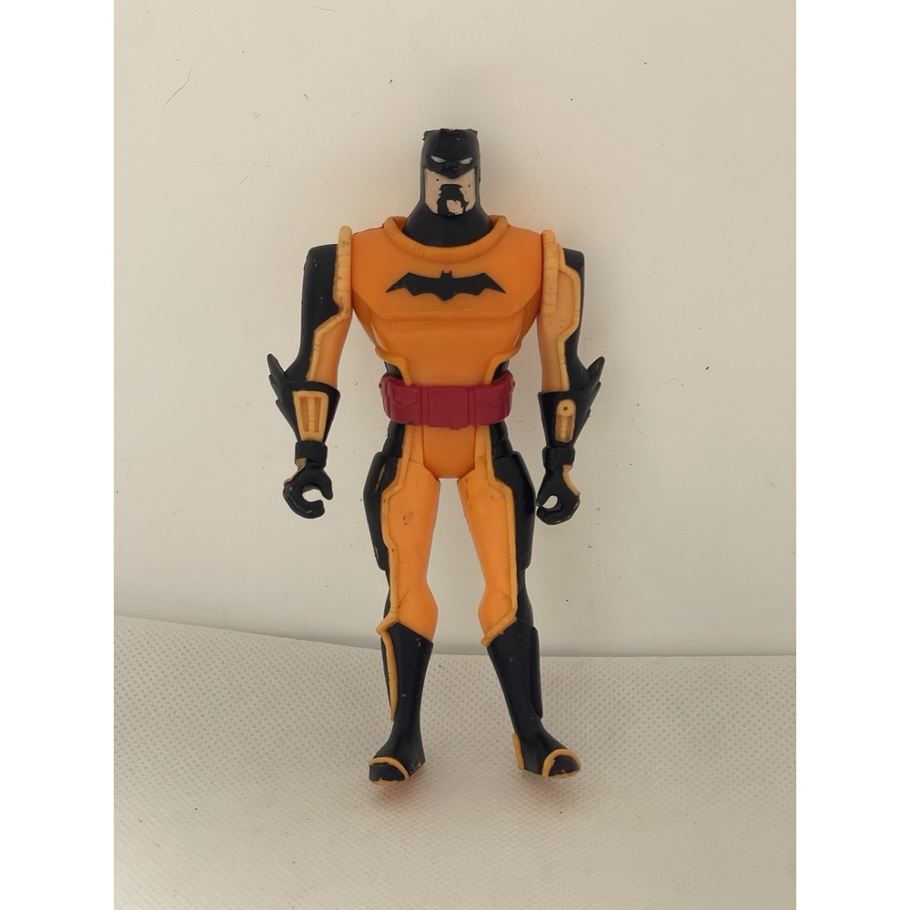 1998 Kenner DC Comics Orange Suit Bruce Wayne Batman Figure